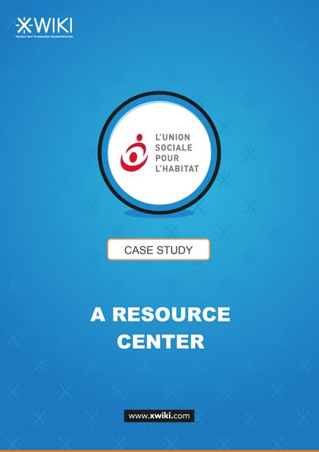 Resource center: the USH case study