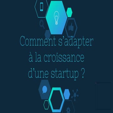 Comment s'adapter à la croissance d'une startup ? (ConFoo 2017 Montréal)