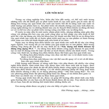 Đồ Án Xây Dựng Mô Hình Khoan Tự Động Ứng Dụng Plc.doc
