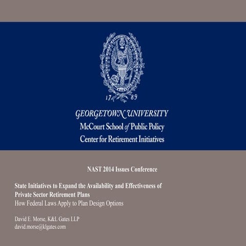 NAST 2014 Issues Conference