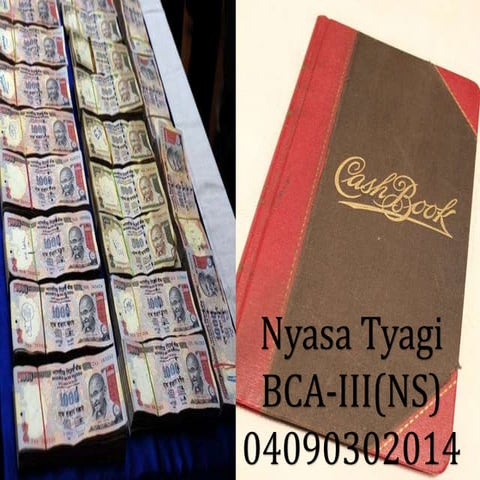 Nyasa ppt cash book