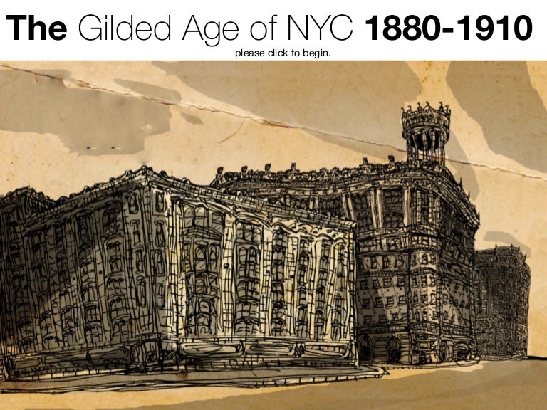 The Gilded Age of New York City 18801910 architecture.