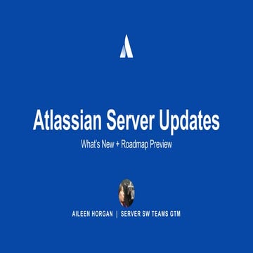 AUG NYC - Atlassian Server Updates