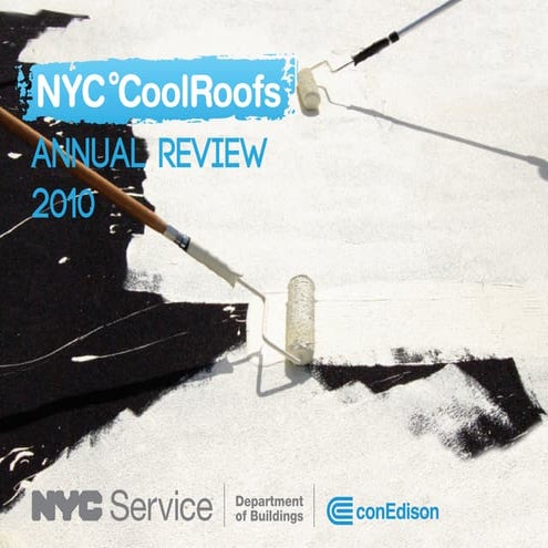 NYC Cool Roofs Annual Report 2010