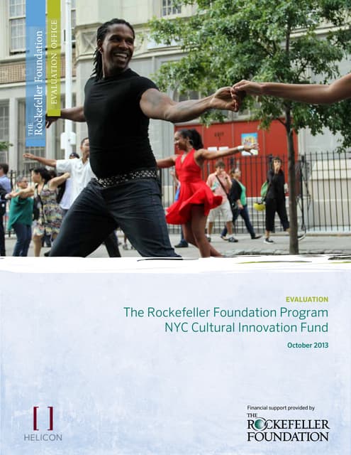 NYC Cultural Innovation Fund Evalua...