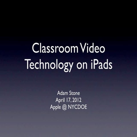 Dropbox, FaceTime, and iMessage in the Classroom