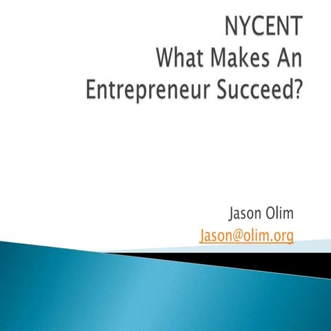 Jason Olim - NYC ENT Presentation - Day 2