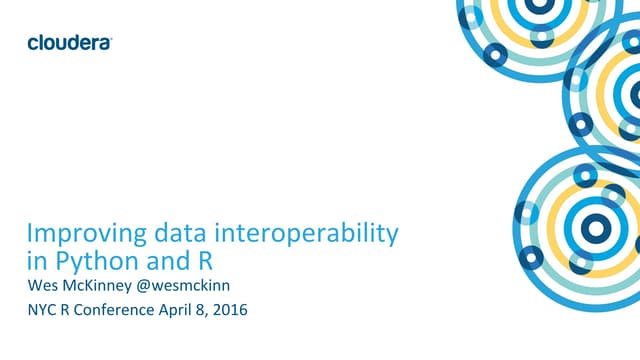 Improving data interoperability in Python and R
