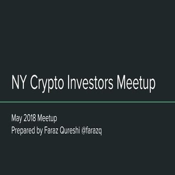 Ny crypto investors may meetup