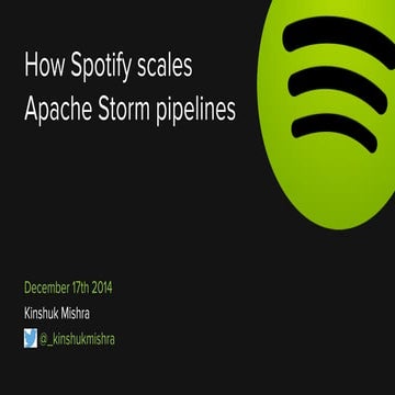 How Spotify scales Apache Storm Pipelines