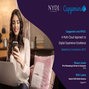 NYDJ and Capgemini