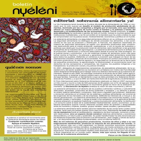 Nyeleni newsletter num_13_es