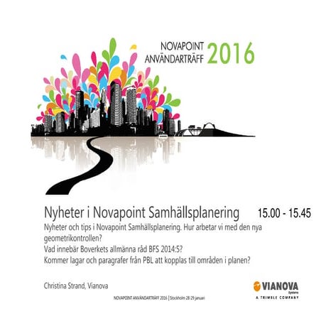 Novapoint virtual map med vdc viewer | PDF