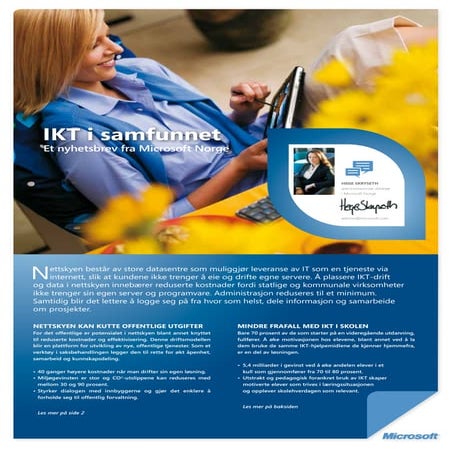 Nyhetsbrev IKT i samfunnet