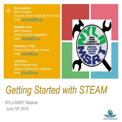Getting Started with STEAM