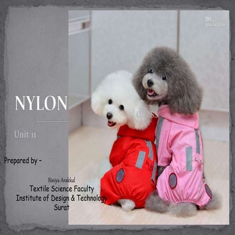 Man Made Non Cellulosic Fiber - Nylon