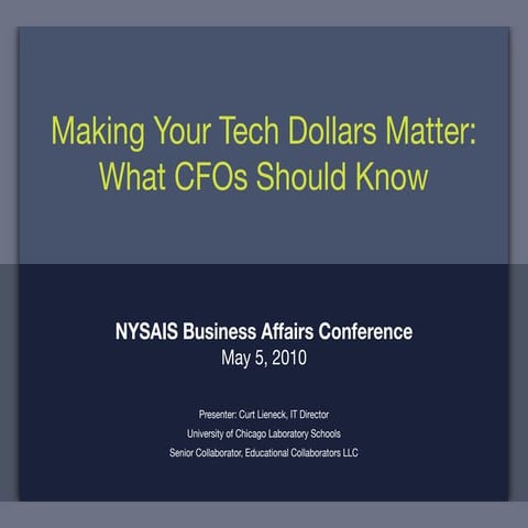 Nysais presentation may 2010