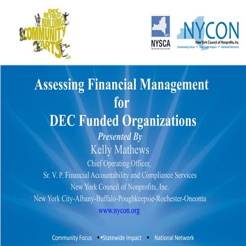 Nysca dec financial mgmt