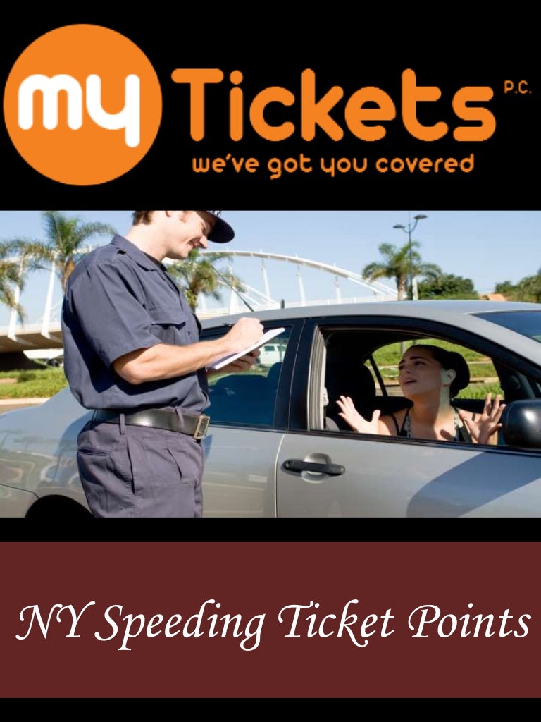NY Speeding Ticket Points