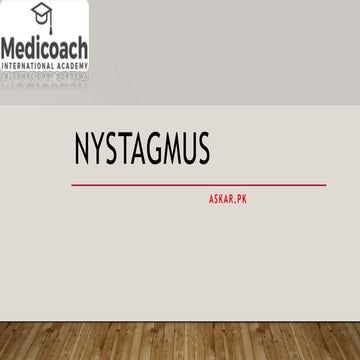 NYSTAGMUS.pptx