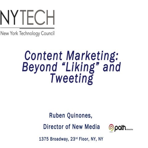 New York Technology Council  10-12