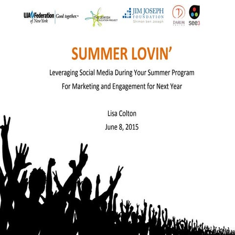 NY Jewish Teen Program Social Media Boot Camp: Summer Planning