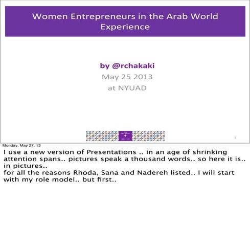 Arab Women in Computing & IT - Challenges & Opportunities