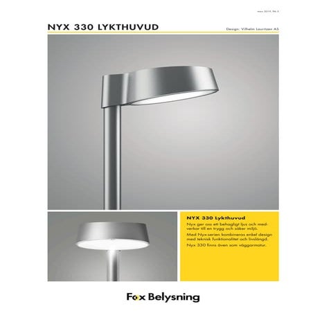 Nyx pollare produktblad 2018 | PDF
