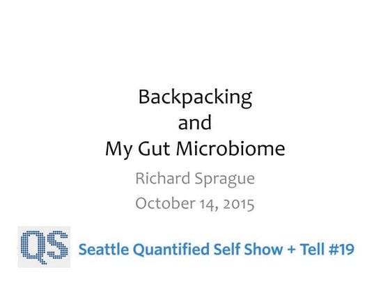 How Backpacking Changed My Gut Microbiome