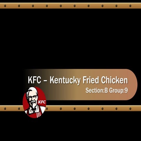 Organizational Dynamics of KFC