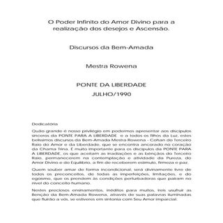 O poder infinito do amor divino   p...