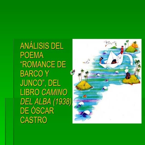 O. castro. romance de barco y junco