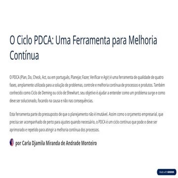 Ciclo pdca | PPTX