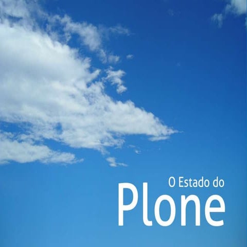 O Estado do Plone