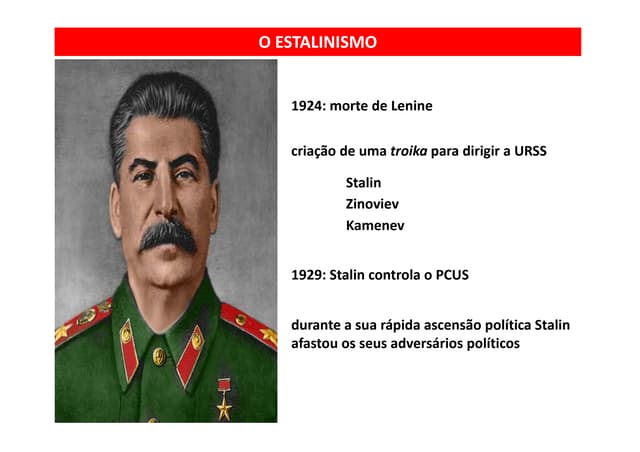 O estalinismo