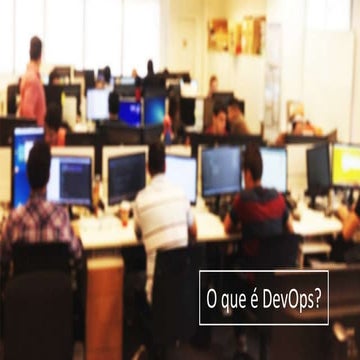 O que é devops?