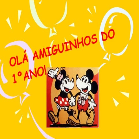 O Que Vamos Ensinar Ao 1ºAno