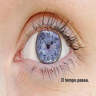 O tempo passa