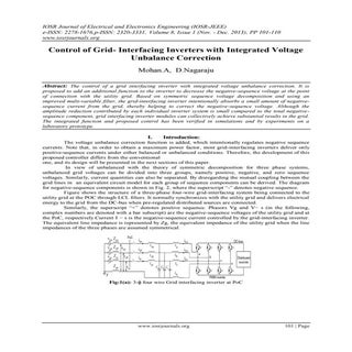 Control of Grid- Interfacing Invert...