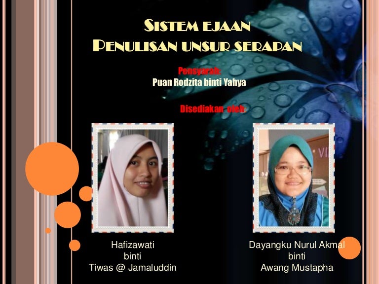 Penulisan Unsur Serapan