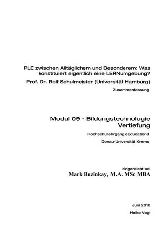 O1b 20100629 m09_zusammenfassung_ple_zwischem_alltäglichem_und_besonderem_was...