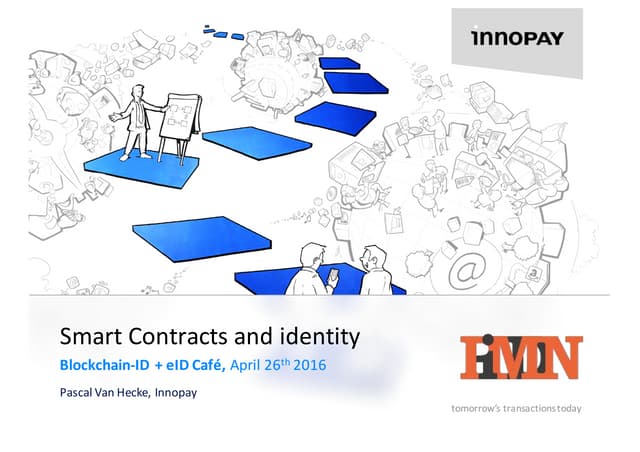 Smart Contracts and Identity