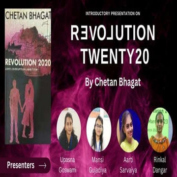 Revolution_2020.pptx    By Chetan Bhagat