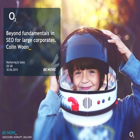 Beyond fundamentals in SEO for large corporates | Benchmark Search Conference...