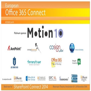 O365con14 - the value of power bi