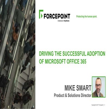 Driving the successful adoption of Microsoft Office 365