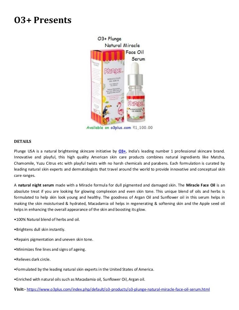 o3 plus face serum