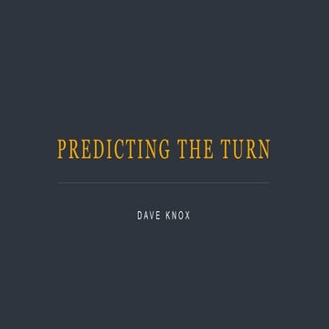 Predicting the Turn: The High Stakes Game of Business Between Startups and Bl...