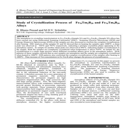 Study of Crystallization Process of Fe78Tm2B20 and Fe76Tm4B20 Alloys