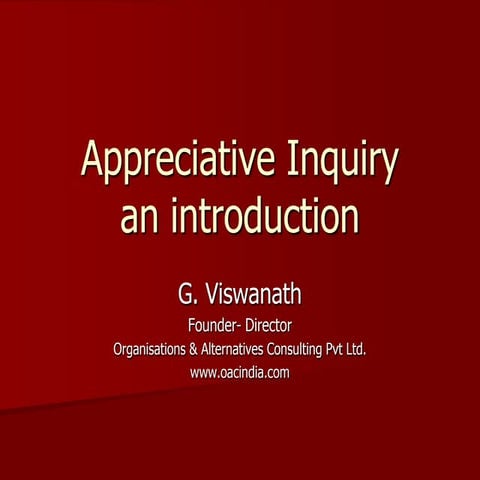 Oac   appreciative inquiry - abc - nov 2012